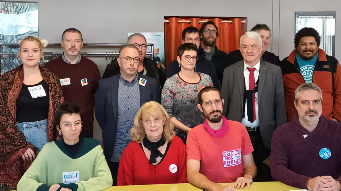 Auvergne - Les syndicats vent debout contre la réforme des retraites