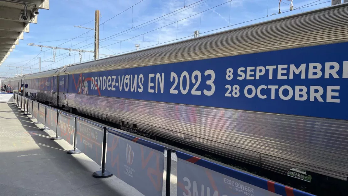 Cantal : La Coupe du Monde de Rugby 2023 s’arrête en gare d’Aurillac