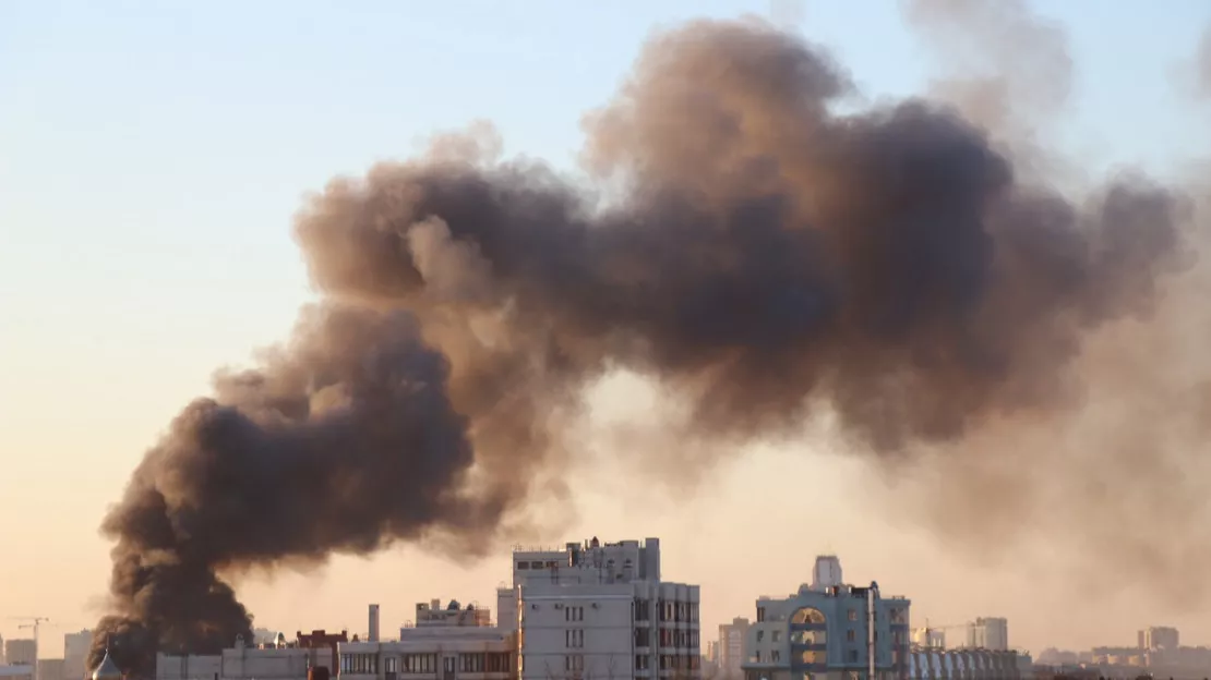 Clermont-Ferrand – Incendie en plein centre-ville