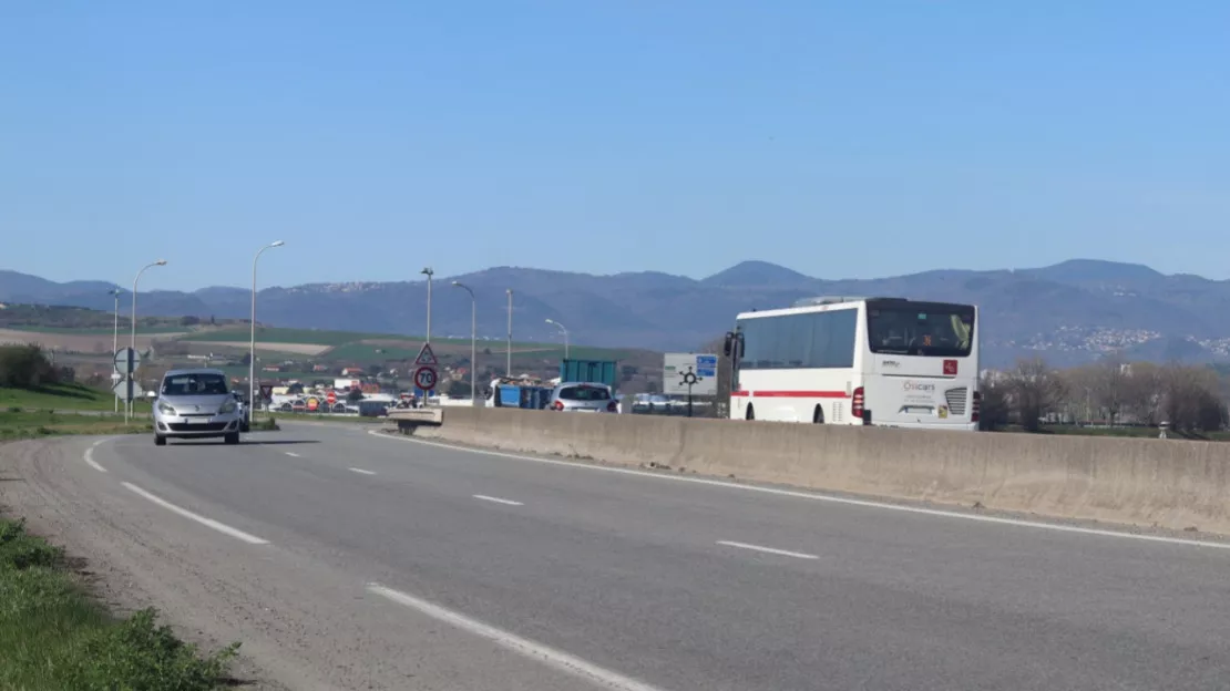 Entre Pont-du-Château et Lempdes, la ligne 36 de bus et les covoiturages auront bientôt une voie dédiée sur la D2089