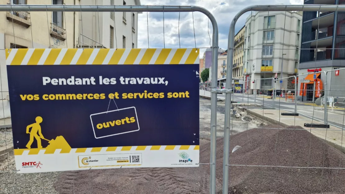 Indemnisations, droits de terrasse... la métropole clermontoise veut "aider les commerces à passer le cap des travaux"