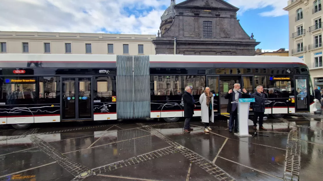 PHOTOS - On est monté à bord du futur tram-bus de Clermont-Ferrand