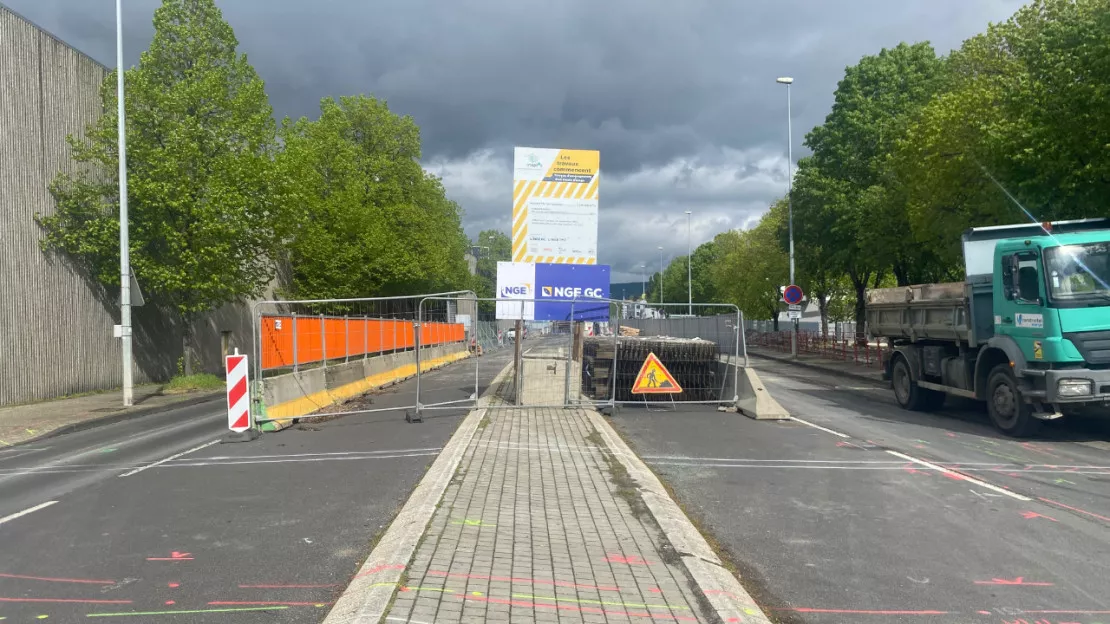 Inspire : de nouveaux travaux au rond point de La Pardieu à Clermont-Ferrand