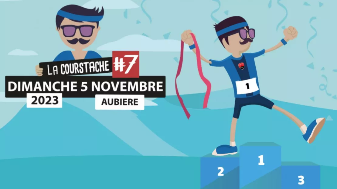 La Courstache à Aubière : courir pour la bonne cause !