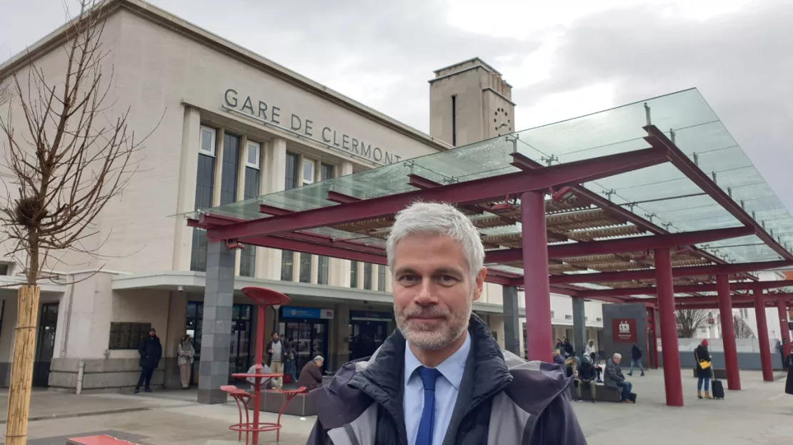 Laurent Wauquiez sur le train Paris-Clermont : "J'en ai marre ! C'est trop demandé d'avoir des trains à l'heure ?"