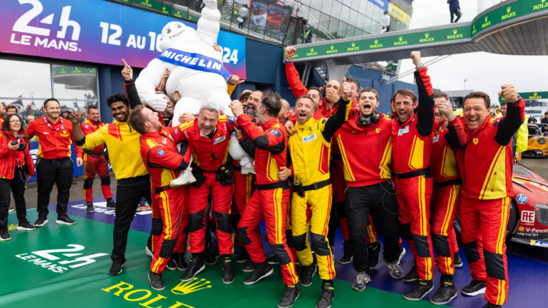 Les pneus Michelin, grands vainqueurs d'endurance aux 24 heures du Mans