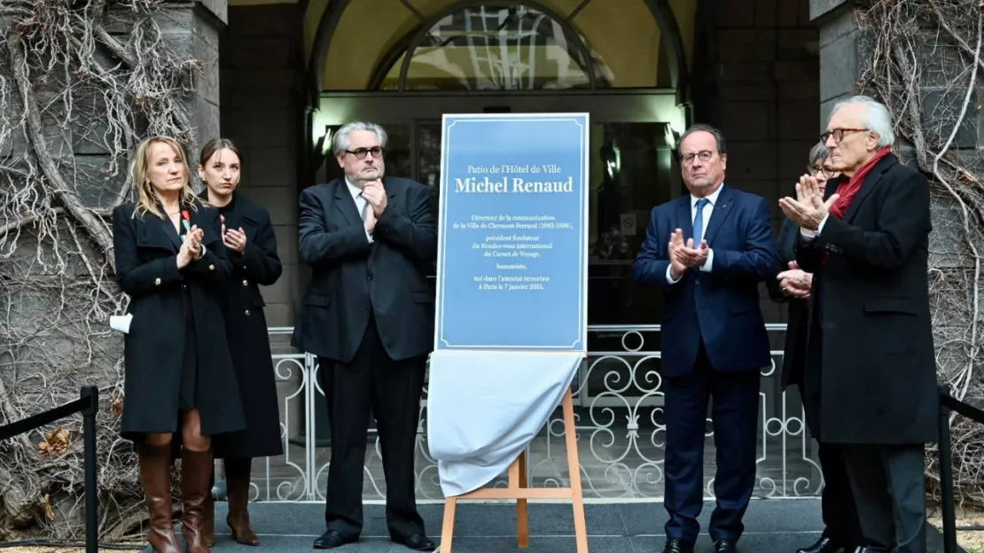 Michel Renaud honoré à Clermont-Ferrand, dix ans après l’attentat contre Charlie Hebdo