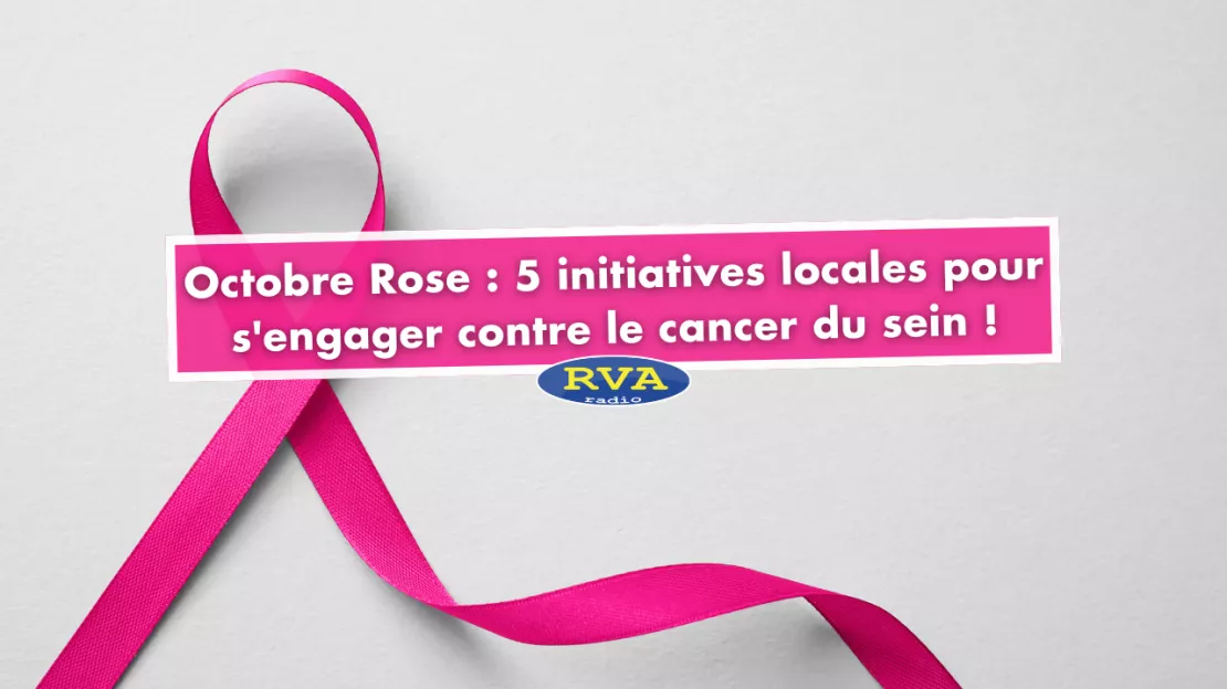 Octobre Rose : 5 initiatives locales pour s'engager dans la lutte contre le cancer du sein !