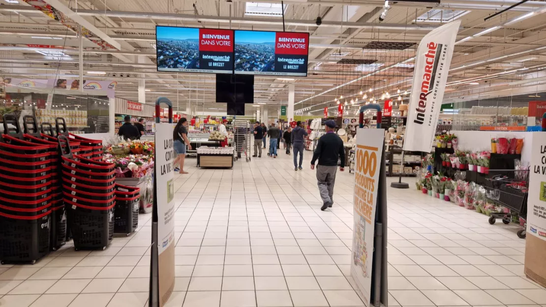 Clermont-Ferrand : on a fait l’ouverture du nouvel Intermarché de la galerie Saint Jean