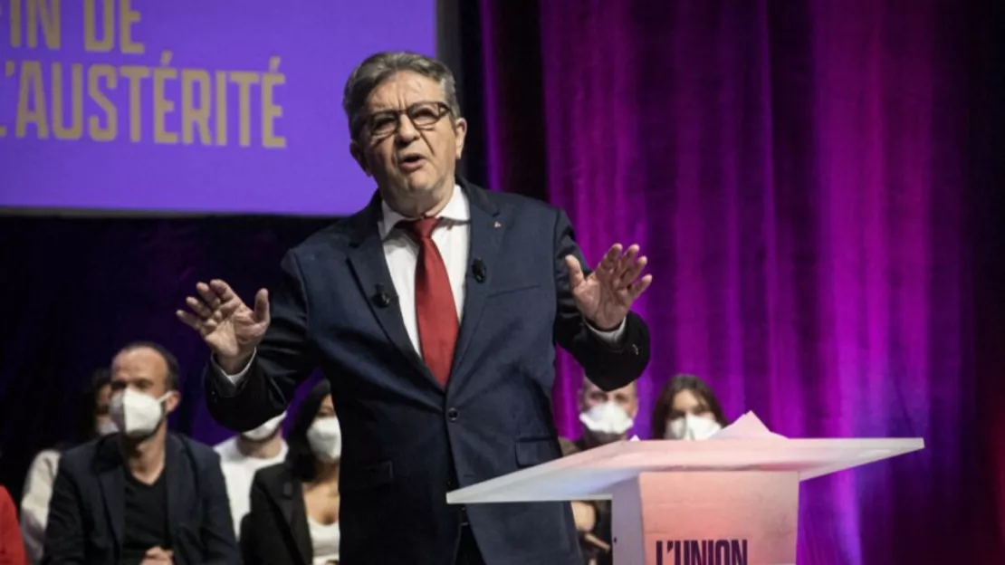 Politique : Jean-Luc Mélenchon en meeting à Clermont-Ferrand contre la vie chère