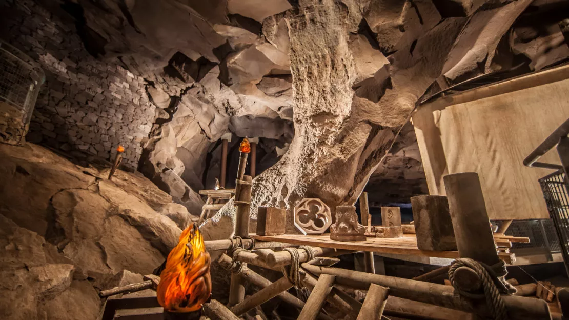 Record de fréquentation à Noël pour la Grotte de la pierre de Volvic (63)