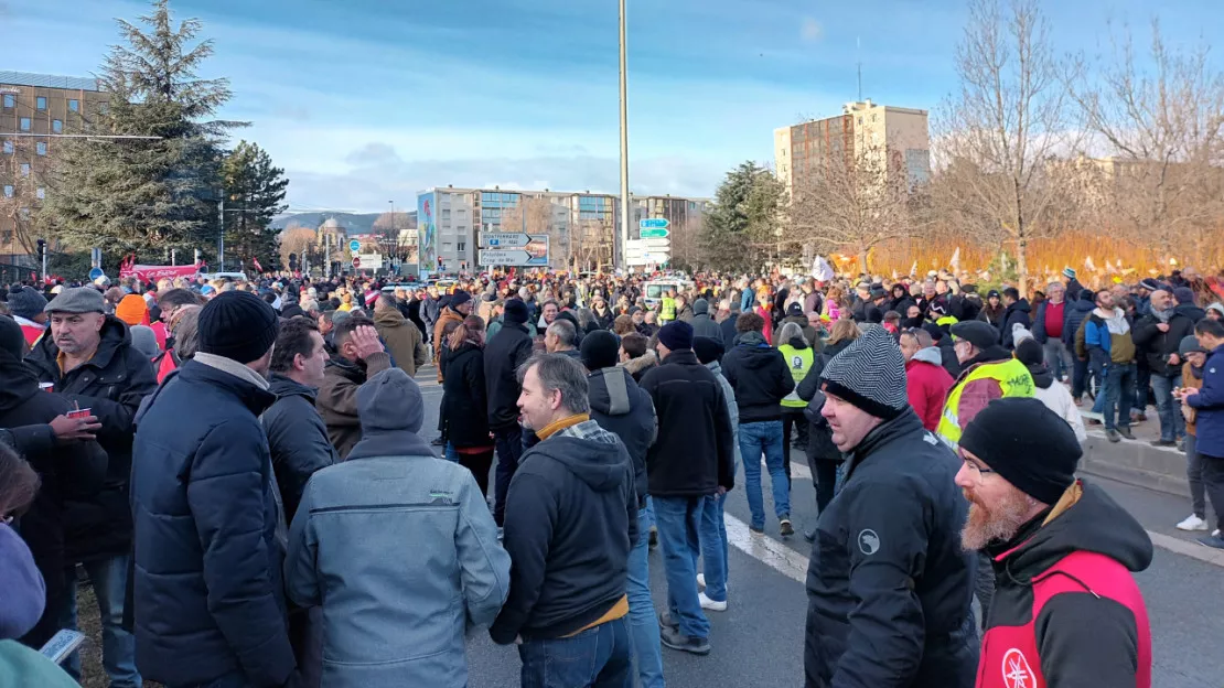 Réforme des retraites - La mobilisation continue en Auvergne