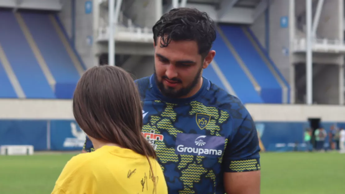 Rugby : Les supporters de l'ASM Clermont Auvergne font connaissance avec les nouveaux joueurs