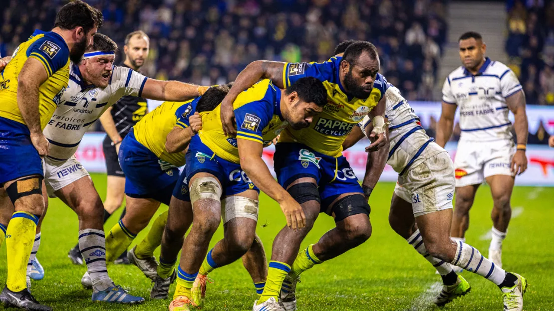 TOP 14 : avec huit essais inscrits, les avants de l'ASM ont écrasé Castres (58-10)