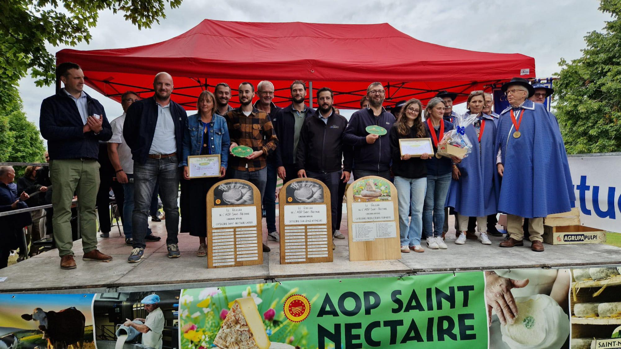 Puy-de-Dôme. Qui sont les gagnants du concours du meilleur Saint-Nectaire ?