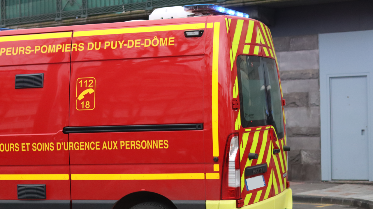 Quatre blessés, dont un grave, dans un accident de la route à Clermont-Ferrand