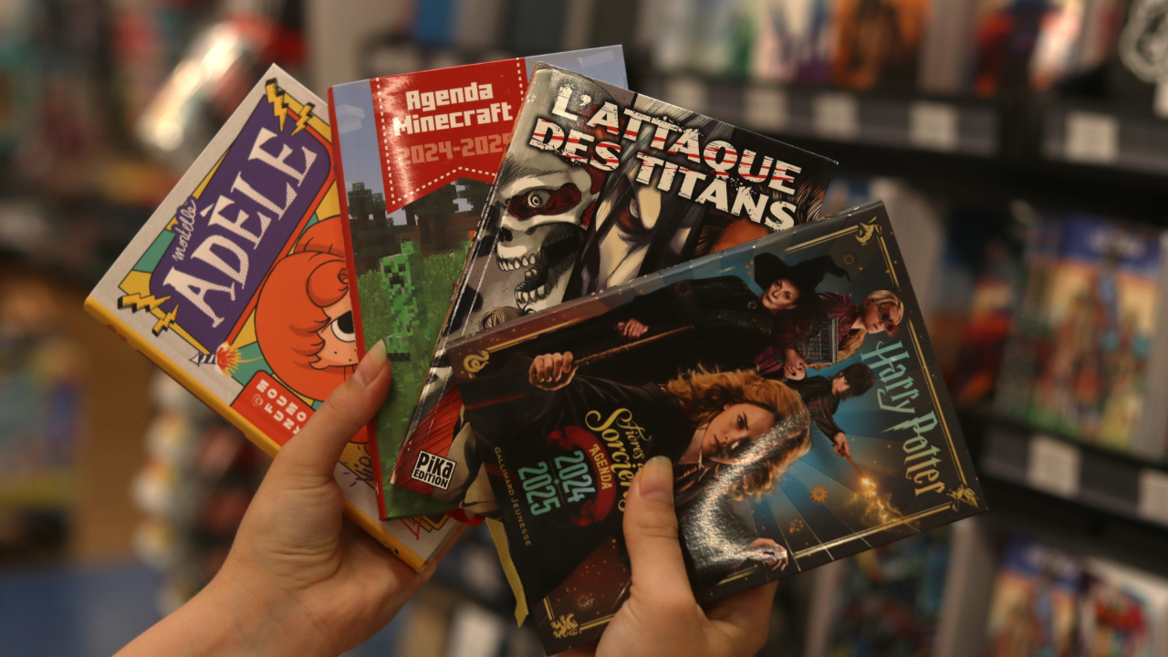 Harry Potter, Mortelle Adèle, Minecraft : quels sont les agendas tendance de la rentrée 2024 ?