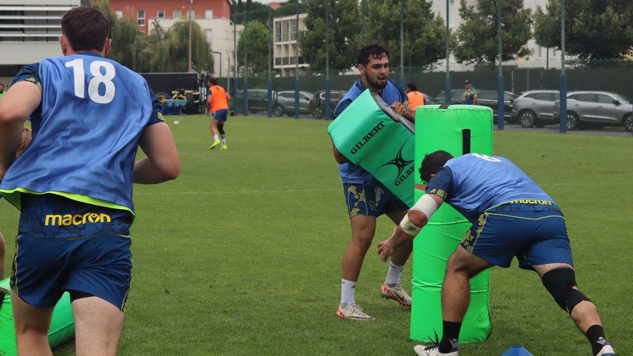 Rugby : l’ASM Clermont reprend progressivement le chemin de l’entraînement